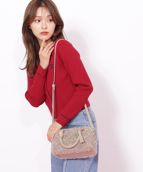 セール】◇ボアミニボストン（ショルダーバッグ）｜JILL by JILL