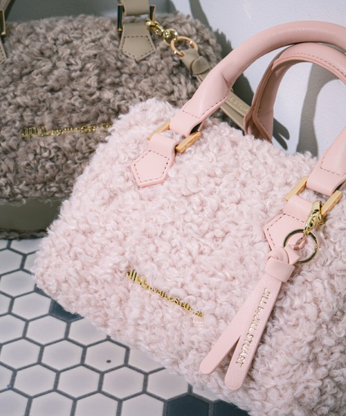 ジル バイ ジル スチュアート（JILL by JILL STUART）/ボアミニボストン セール】◇ボアミニボストン（ショルダーバッグ）｜JILL by JILL