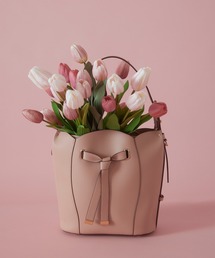 リズメロ❤︎ショッキングピンク❤︎お財布ショルダー❤︎バック❤︎ママ 即売会参加にオススメ！お財布ショルダーバッグ スモーキー