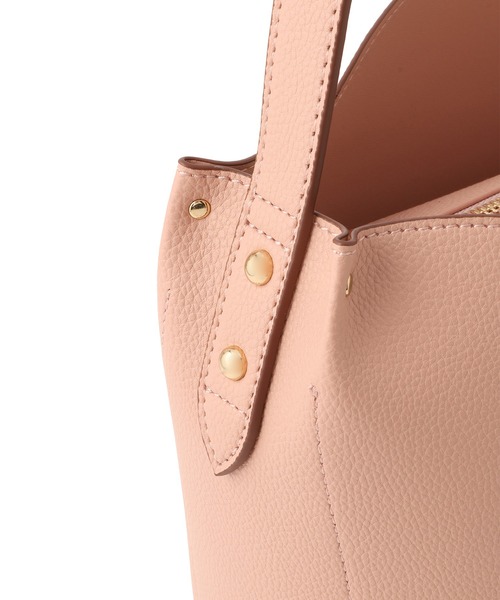 VIS(ビス)の「フラワーカットショルダーバッグ/2WAY(ショルダーバッグ・レディース・ブラック/オフホワイト/ピンク系その他2/サックスブルー・FREE)」の10枚目の写真