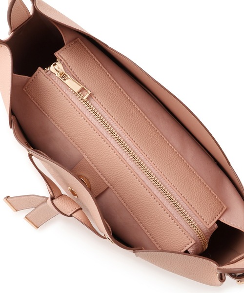 VIS(ビス)の「フラワーカットショルダーバッグ/2WAY(ショルダーバッグ・レディース・ブラック/オフホワイト/ピンク系その他2/サックスブルー・FREE)」の7枚目の写真