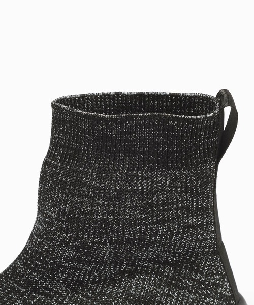 LEPSIM（レプシィム）の「ニットスニーカーブーツ　595854（ブーツ・レディース・ブラック×ホワイト/ブラック系その他・LARGE/MEDIUM）」の11枚目の写真