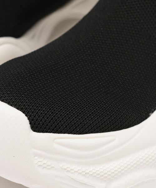 LEPSIM（レプシィム）の「ニットスニーカーブーツ　595854（ブーツ・レディース・ブラック×ホワイト/ブラック系その他・LARGE/MEDIUM）」の9枚目の写真
