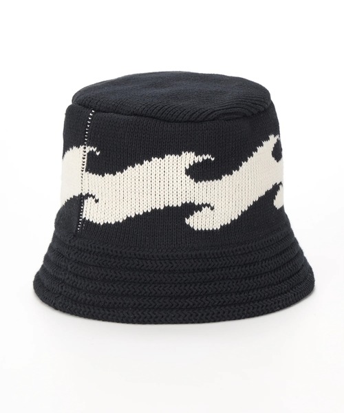 BILLABONG(ビラボン)の「BILLABONG メンズ KNIT HAT ハット 【2025年秋冬モデル】/ビラボンロゴコットンニットハット(ハット・メンズ・ブラック×ホワイト/ブラック・FREE)」の14枚目の写真