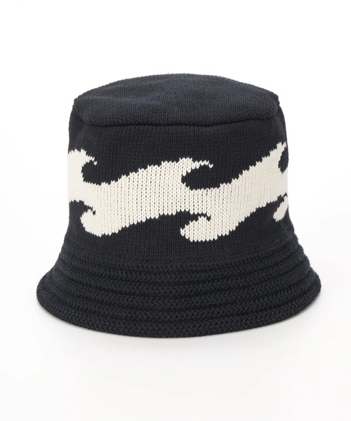 BILLABONG(ビラボン)の「BILLABONG メンズ KNIT HAT ハット 【2025年秋冬モデル】/ビラボンロゴコットンニットハット(ハット・メンズ・ブラック×ホワイト/ブラック・FREE)」の15枚目の写真