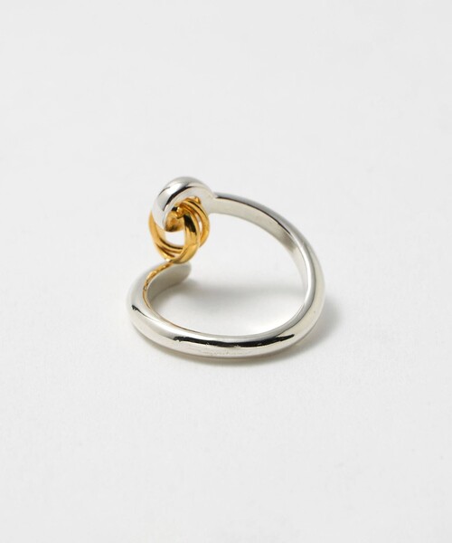 LAPUIS（ラピュイ）の「＜LAPUIS＞Coil Circle リング（リング・レディース・その他1・11）」の3枚目の写真
