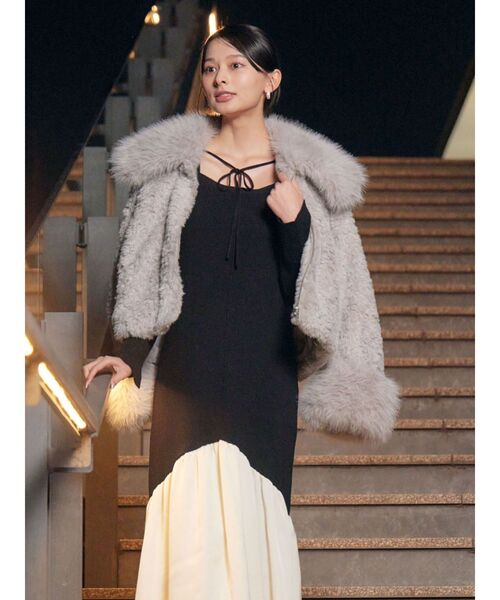 LAGUNAMOON（ラグナムーン）の「ビジューフープピアス（ピアス（両耳用）・レディース・シルバー・FREE）」の3枚目の写真