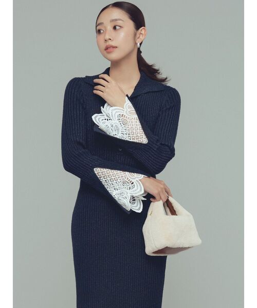 LAGUNAMOON（ラグナムーン）の「ビジューフープピアス（ピアス（両耳用）・レディース・シルバー・FREE）」の7枚目の写真