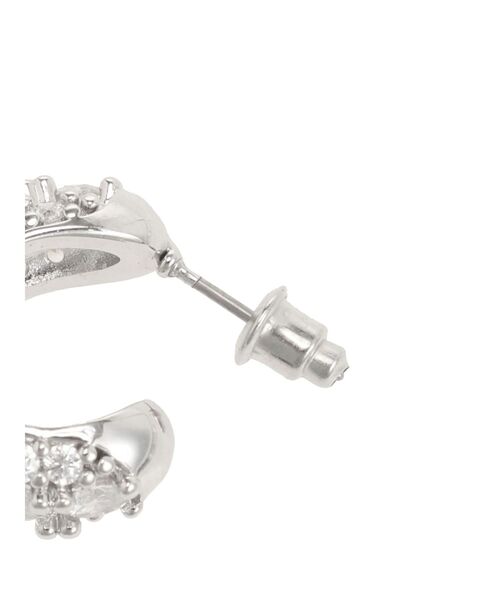 LAGUNAMOON（ラグナムーン）の「ビジューフープピアス（ピアス（両耳用）・レディース・シルバー・FREE）」の10枚目の写真