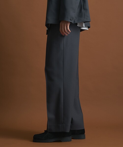 セットアップ対応〉GRツイルエバークリースストレートスラックス