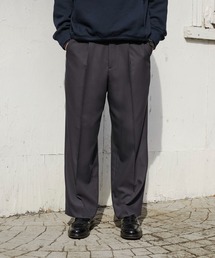 PUBLIC TOKYO | 〈セットアップ対応〉GRツイルエバークリースストレートスラックス　/体温調節機能/オフィスカジュアル/ウォッシャブル/洗濯機洗い可/(スラックス)