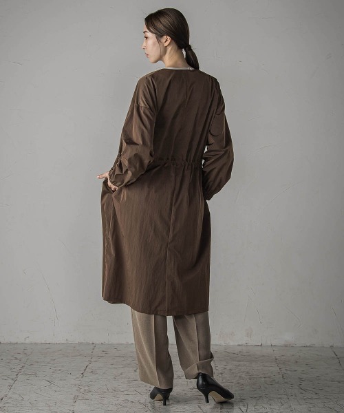 ラエフ（la．f．．．）/ドロストロングコート≪洗濯機で洗える≫ la.f…（ラエフ）の「ドロストロングコート≪洗濯機で洗える≫（その他