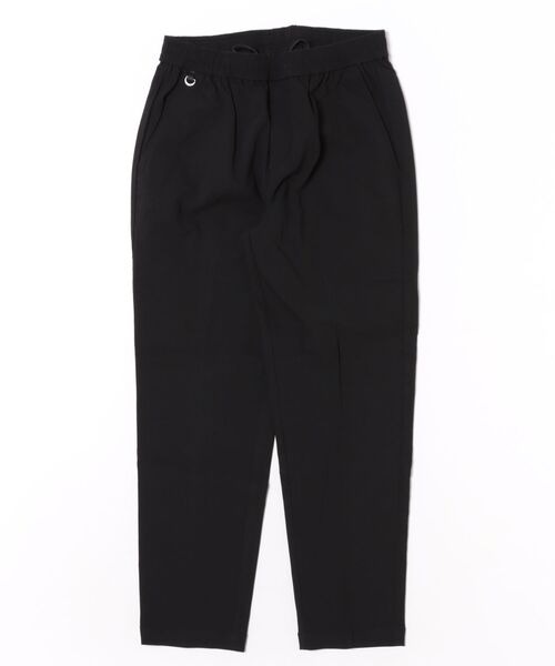 m.f.editorial（エムエフエディトリアル）の「【ストレッチ 吸水速乾 防シワ】m.f.エディトリアル メンズ circle motion adapt ワイドテーパードパンツ(セットアップ可能)（スラックス・メンズ・ブラック・S/MEDIUM/LARGE/X-LARGE）」の2枚目の写真