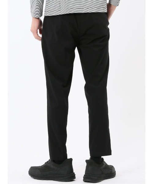 m.f.editorial（エムエフエディトリアル）の「【ストレッチ 吸水速乾 防シワ】m.f.エディトリアル メンズ circle motion adapt ワイドテーパードパンツ(セットアップ可能)（スラックス・メンズ・ブラック・S/MEDIUM/LARGE/X-LARGE）」の8枚目の写真