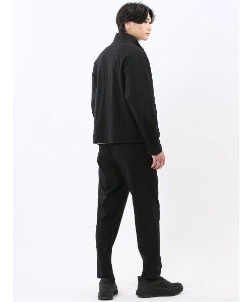 m.f.editorial（エムエフエディトリアル）の「【ストレッチ 吸水速乾 防シワ】m.f.エディトリアル メンズ circle motion adapt ワイドテーパードパンツ(セットアップ可能)（スラックス・メンズ・ブラック・S/MEDIUM/LARGE/X-LARGE）」の7枚目の写真