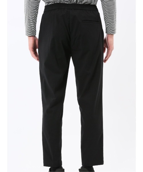 m.f.editorial（エムエフエディトリアル）の「【ストレッチ 吸水速乾 防シワ】m.f.エディトリアル メンズ circle motion adapt ワイドテーパードパンツ(セットアップ可能)（スラックス・メンズ・ブラック・S/MEDIUM/LARGE/X-LARGE）」の11枚目の写真