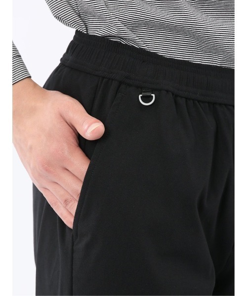 m.f.editorial（エムエフエディトリアル）の「【ストレッチ 吸水速乾 防シワ】m.f.エディトリアル メンズ circle motion adapt ワイドテーパードパンツ(セットアップ可能)（スラックス・メンズ・ブラック・S/MEDIUM/LARGE/X-LARGE）」の10枚目の写真