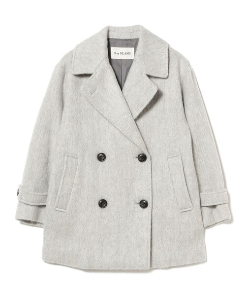 セール】シャギー ダブル ハーフ コート（その他アウター）｜Ray BEAMS