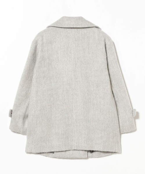 Ray BEAMS(レイビームス)の「シャギー ダブル ハーフ コート(その他アウター・レディース・ベージュ/ライトグレー・1/0)」の20枚目の写真