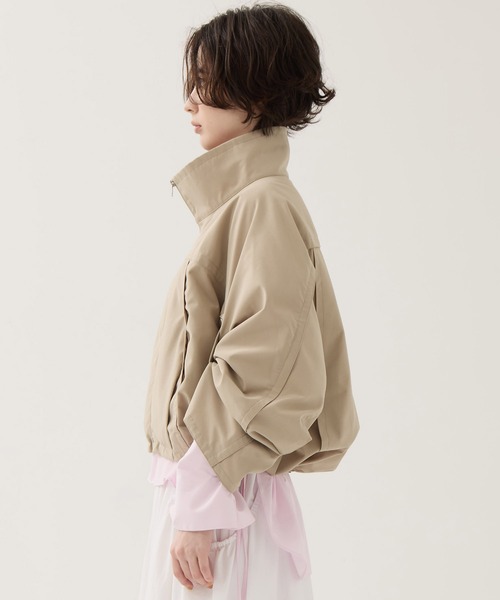 STUDIOUS TC ウェザーブルゾン　ベージュ STUDIOUS/ステュディオス】3way TC Weather Blouson/ブルゾン