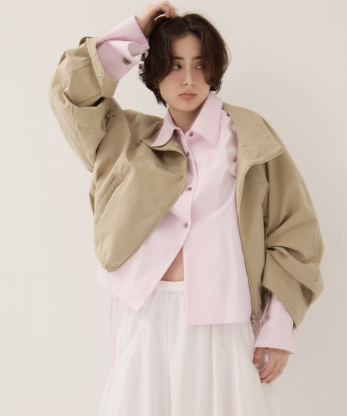 STUDIOUS TC ウェザーブルゾン　ベージュ STUDIOUS TC ウェザーブルゾン ベージュ