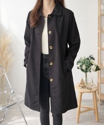 Amulet（アミュレット）の「シンプルに着こなして上品に◎ ベーシックステンカラーコート（ステンカラーコート）」