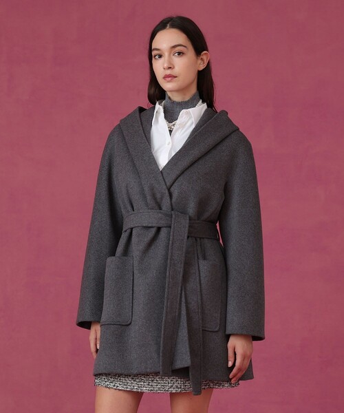 新品⭐︎レッセパッセ　フードガウンコート　スプリングコート LAISSE PASSE - 新品⭐︎レッセパッセ フードガウンコート スプリング