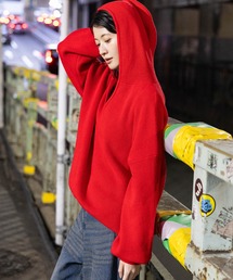 LAKOLE | 7ゲージアゼフードニットプルオーバー / 598164(ニット/セーター)