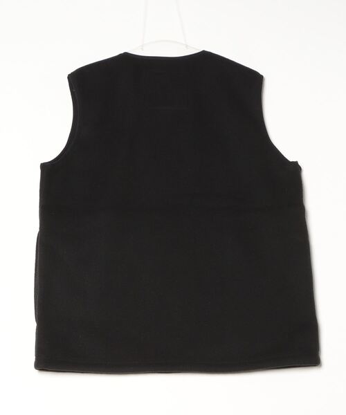 BURLAP OUTFITTER（バーラップアウトフィッター）の「SLEEVELESS VEST / スリーブレス ベスト（ベスト・メンズ・ブラック/ヘザーグレー・SMALL/MEDIUM/LARGE）」の3枚目の写真