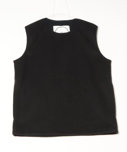 BURLAP OUTFITTER（バーラップアウトフィッター）の「SLEEVELESS VEST / スリーブレス ベスト（ベスト・メンズ・ブラック/ヘザーグレー・SMALL/MEDIUM/LARGE）」の10枚目の写真