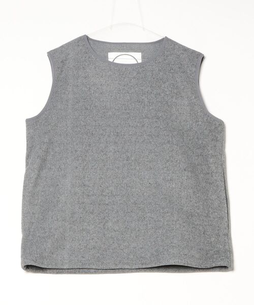 BURLAP OUTFITTER（バーラップアウトフィッター）の「SLEEVELESS VEST / スリーブレス ベスト（ベスト・メンズ・ブラック/ヘザーグレー・SMALL/MEDIUM/LARGE）」の11枚目の写真