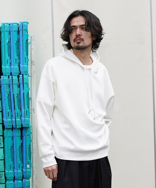 セール】スウェットオーバーサイズプルオーバーパーカー（パーカー