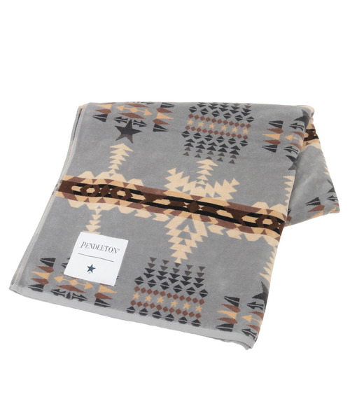 PENDLETON(ペンドルトン)の「【PENDLETON】 TOWEL BLANKET(タオル・レディース・グレー・FREE)」の6枚目の写真