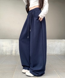 LYEON（リヨン）の「ダブルポケットルーズスウェットパンツ（スウェットパンツ）」