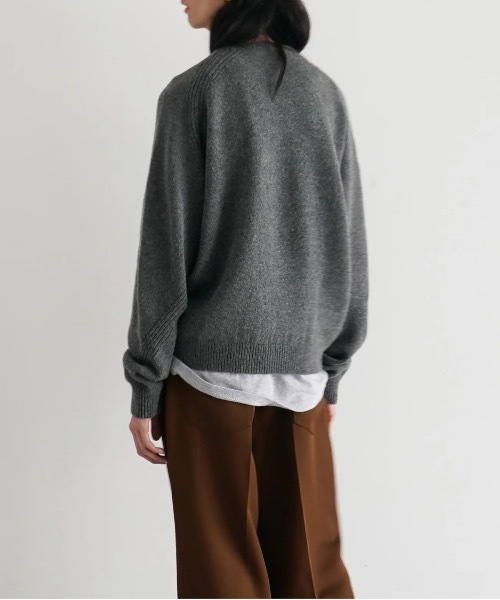 未使用品】OLD FOLK HOUSE/ BOLD V ニット/2/ブルー OLD FOLK HOUSE V-neck