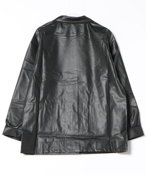 STYLEBLOCK（スタイルブロック）の「合成皮革ジャケット（その他アウター・レディース・ブラック・M/3XL/L/XL/2XL）」の3枚目の写真