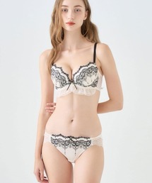 tutuanna｜チュチュアンナのブラ&ショーツ（ホワイト/白色系・パッド