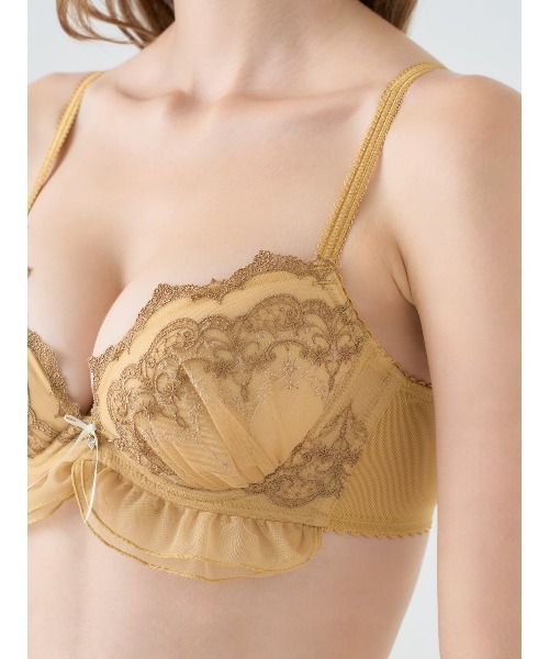 感激のブラ・脇すっきり]マジカルナイトブラ&ショーツセット（ブラ