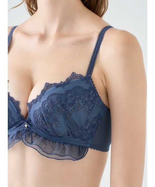 感激のブラ・脇すっきり]マジカルナイトブラ&ショーツセット（ブラ