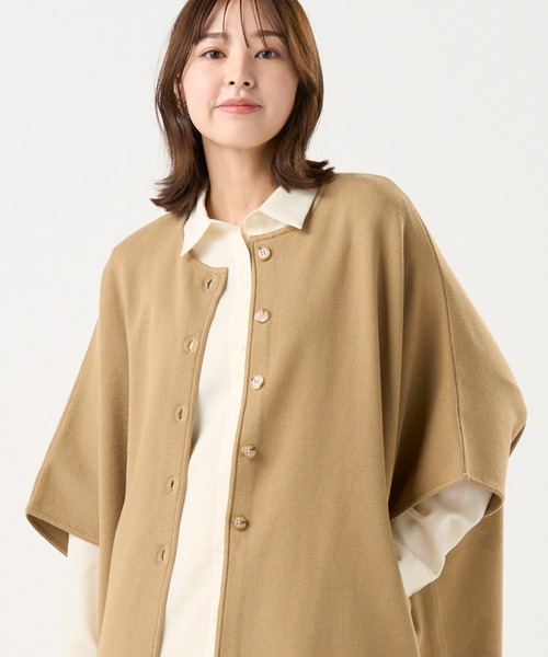 セール】ワイドシルエット ポンチョ（カーディガン/ボレロ）｜TOKYO