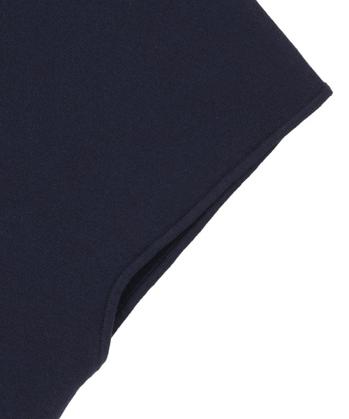 TOKYO SHIRTS(トウキョウシャツ)の「ワイドシルエット ポンチョ(カーディガン/ボレロ・レディース・ネイビー/ブラウン・M/L)」の11枚目の写真