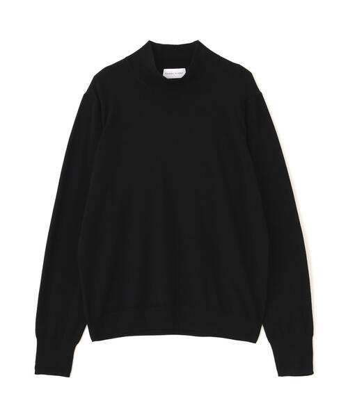 human woman(ヒューマンウーマン)の「◆ウールMIXハイゲージバイカラータートルプルオーバー(ニット/セーター・レディース・グレー系その他/ブラック・MEDIUM)」の9枚目の写真