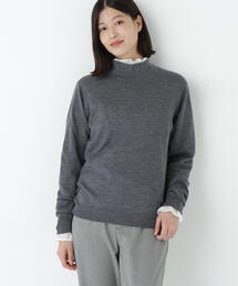 human woman | ◆ウールＭＩＸハイゲージバイカラータートルプルオーバー(ニット/セーター)