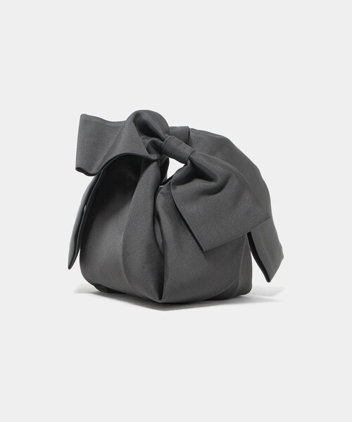 Steven Alan（スティーブンアラン）の「＜TENDRESSE STUDIO ＞TUXEDO BOWS BAG SMALL/ハンドバッグ（ハンドバッグ・レディース・ダークグレー・FREE）」の2枚目の写真