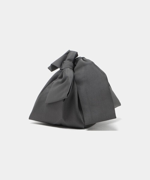 Steven Alan（スティーブンアラン）の「＜TENDRESSE STUDIO ＞TUXEDO BOWS BAG SMALL/ハンドバッグ（ハンドバッグ・レディース・ダークグレー・FREE）」の3枚目の写真