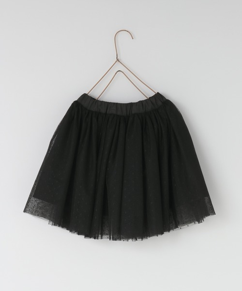 LOWRYS FARM（ローリーズファーム）の「ドットチュールスカート　607977（スカート・キッズ・ブラック/レッド/オフホワイト・110cm/120cm/130cm/140cm/150cm）」の5枚目の写真