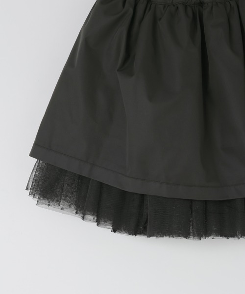 LOWRYS FARM（ローリーズファーム）の「ドットチュールスカート　607977（スカート・キッズ・ブラック/レッド/オフホワイト・110cm/120cm/130cm/140cm/150cm）」の7枚目の写真