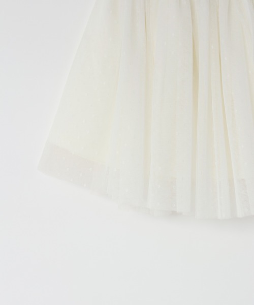 LOWRYS FARM（ローリーズファーム）の「ドットチュールスカート　607977（スカート・キッズ・ブラック/レッド/オフホワイト・110cm/120cm/130cm/140cm/150cm）」の9枚目の写真