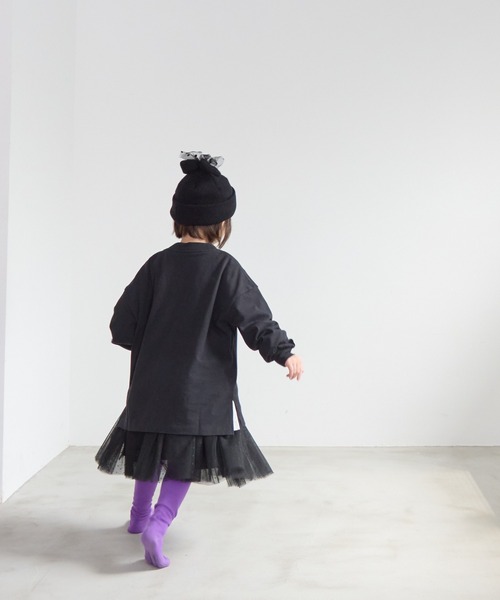 LOWRYS FARM（ローリーズファーム）の「ドットチュールスカート　607977（スカート・キッズ・ブラック/レッド/オフホワイト・110cm/120cm/130cm/140cm/150cm）」の13枚目の写真