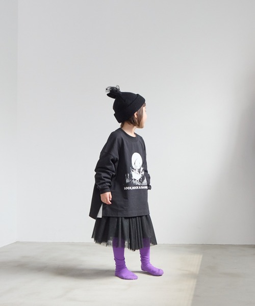 LOWRYS FARM（ローリーズファーム）の「ドットチュールスカート　607977（スカート・キッズ・ブラック/レッド/オフホワイト・110cm/120cm/130cm/140cm/150cm）」の12枚目の写真